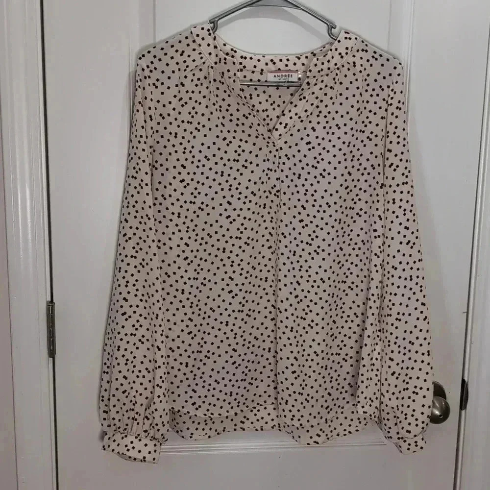 Andrée by Unit Women's Polka dot Blouse